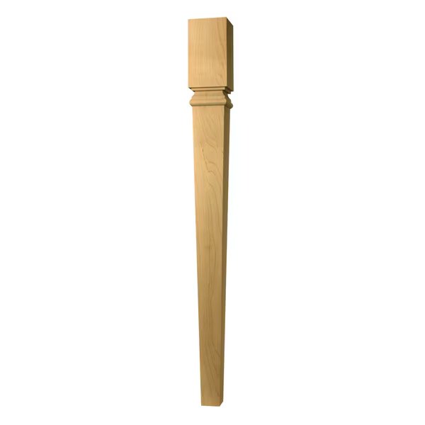 35 1/2 x 3 1/2 Contemporary Island Leg in Knotty Pine, Osborne Wood Products, Mfr#: 2752P